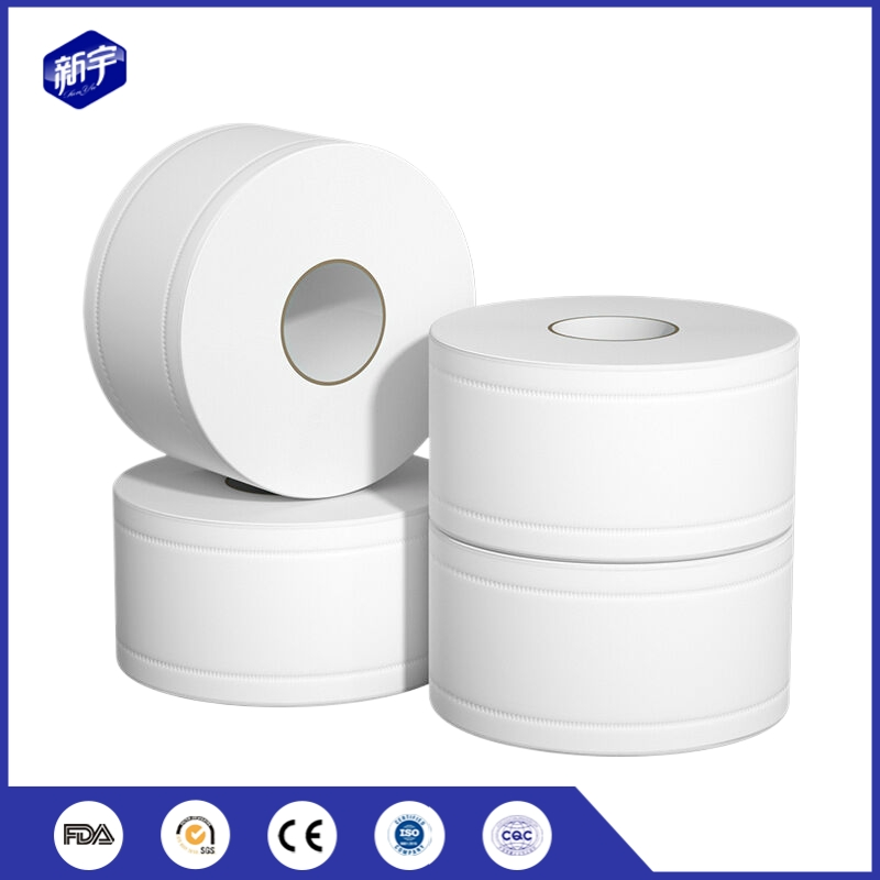 OEM Virgin Wood Pulp Jumbo Tissue Roll with High Wet Strength for Industrial and Office Use