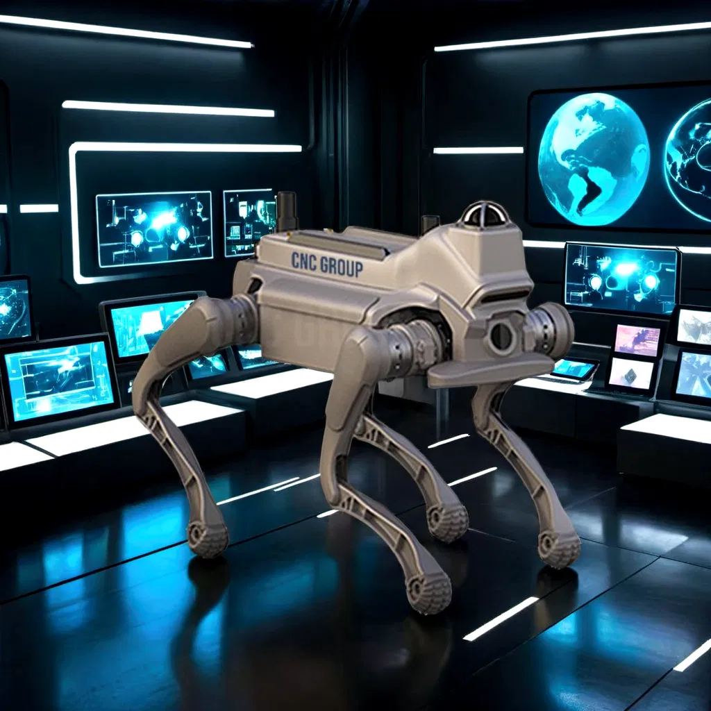 a Four-Legged Robot Dog Made in China for Children's Interactive Play