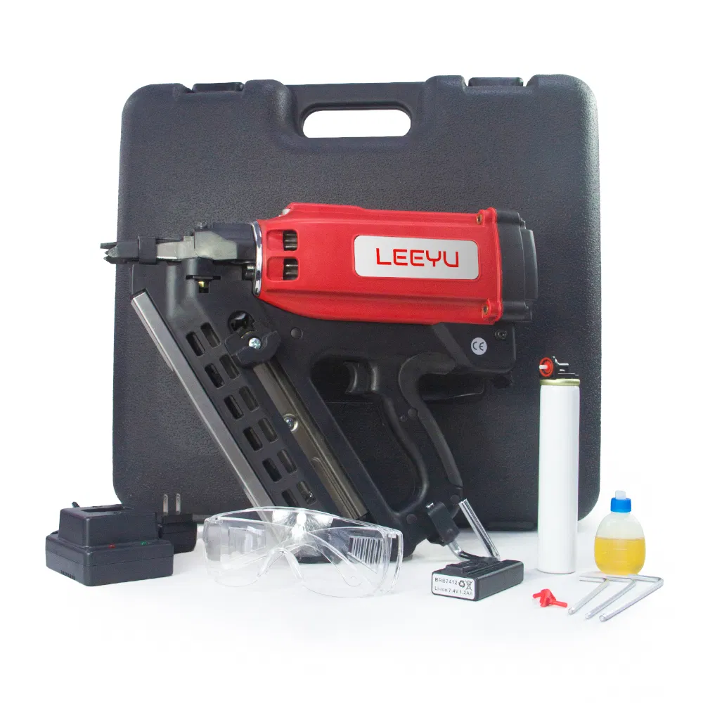 Газовый гвоздезабиватель Gfn3490 для бетона и стали