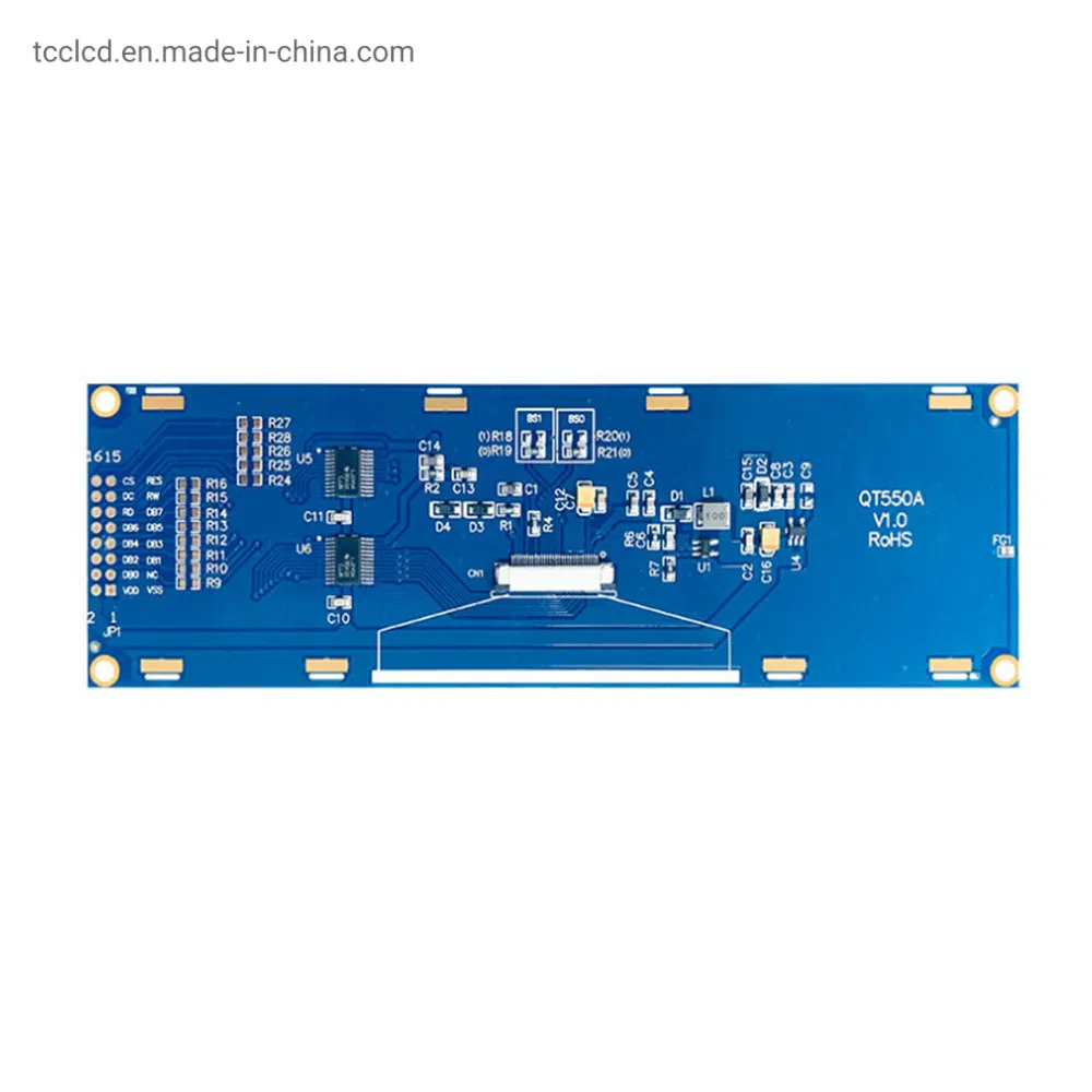 Монохромный OLED-дисплей 5.5 дюймов 256x64 с драйвером SSD1322