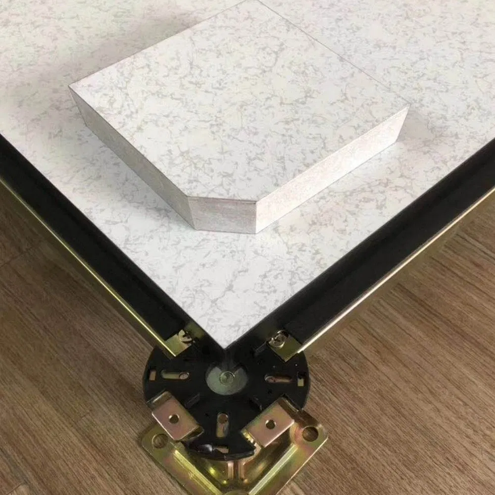 HPL Surface Vented Raised Access Floor Tile for Medical Imaging Equipment Diagnostic Room