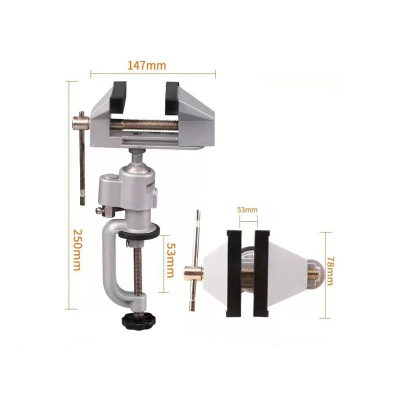 Aluminum Alloy DIY Mini Table Vise/Pliers