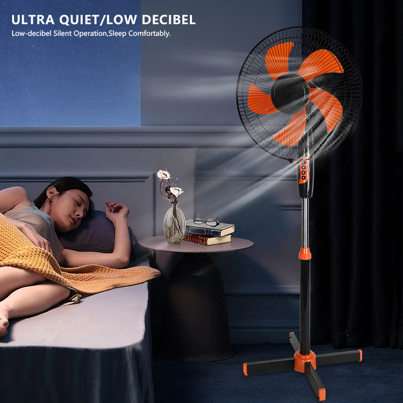 Напольный вентилятор 16 дюймов с пультом ДУ