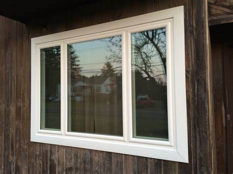 White Color Double Glazed UPVC Casement Windows with Mosquito Net