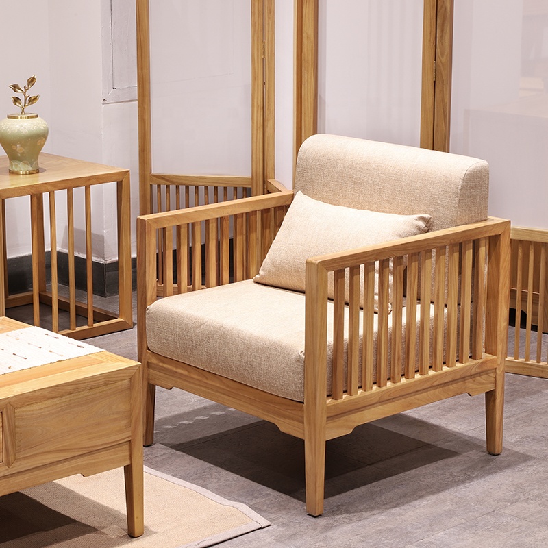 Мебель для гостиной китайский стиль массив дерева диван стол стулья 6 предметов