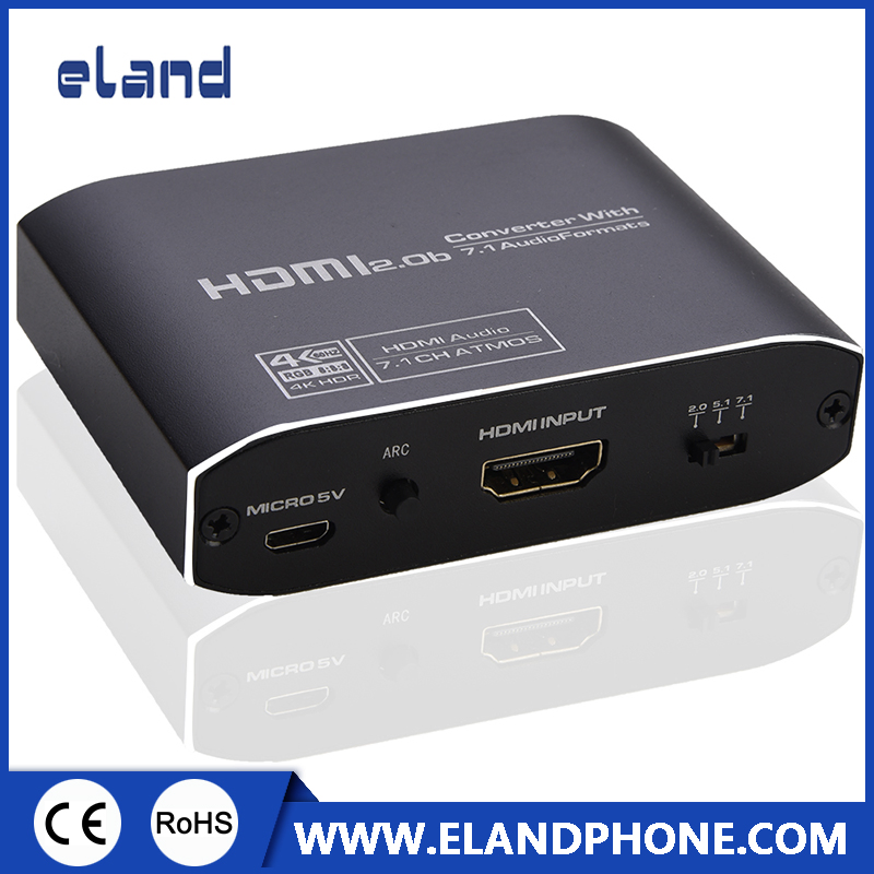 Аудио экстрактор HDMI 4K 60 Гц 7.1