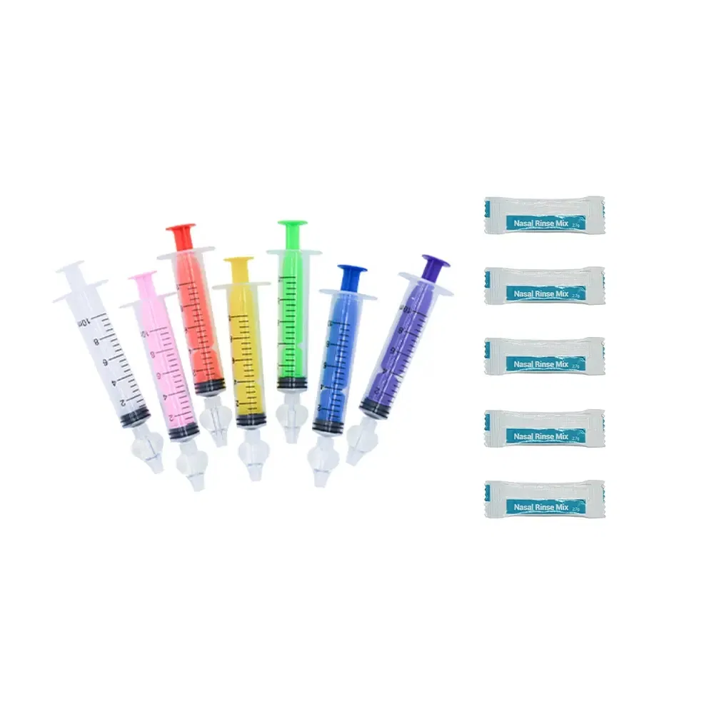2PCS Pack Baby Nose Cleaner Rhinitis Nasal Washer 10ml Syringe Baby Nasal Aspirator Baby Nose Washing for Children