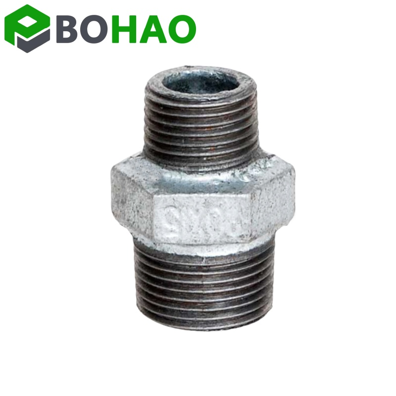 Galvanized Reducing Nipple for Pipe Connection