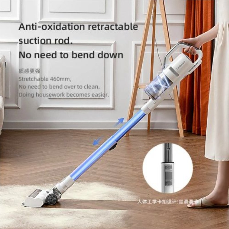 Lightweight Cordless Upright Vacuum for Home and Car Cleaning
