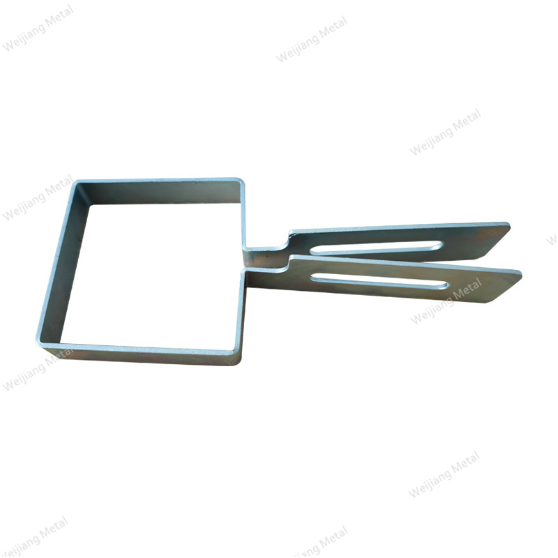 OEM Silver Gray Stainless Steel Metal Aluminum Garden Fence Connection Fasteners Fence Parts