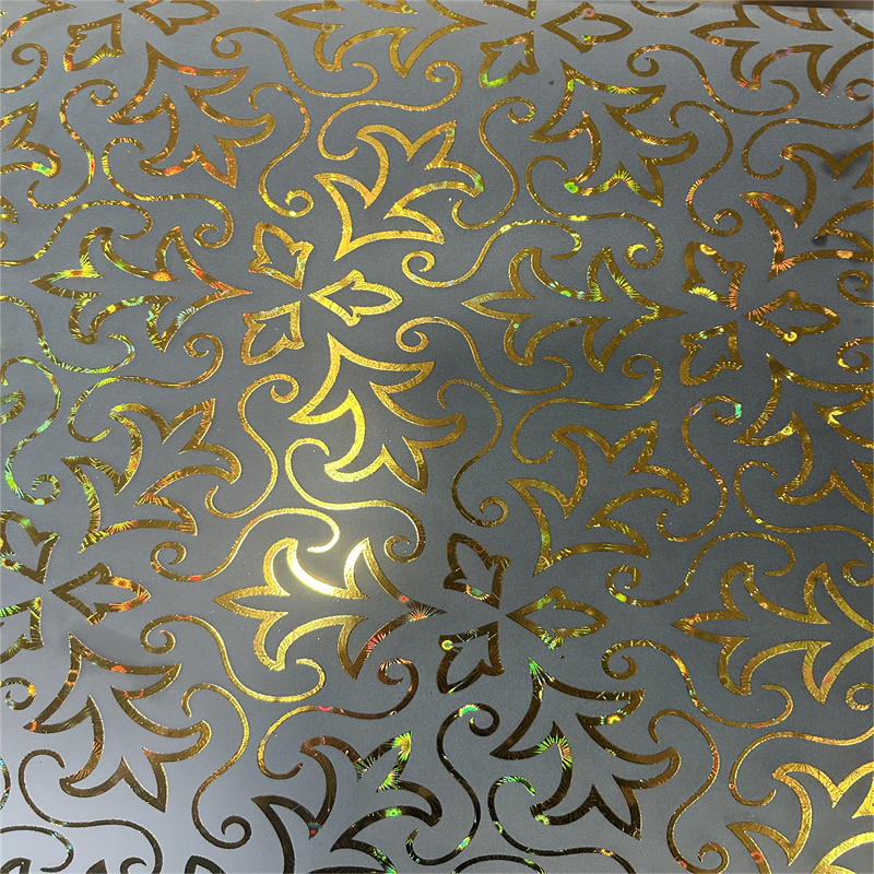 Decorative Glass 3.5mm 4mm 4.5mm 5mm Golden Acid Etched Ice Flower Glass Sheet