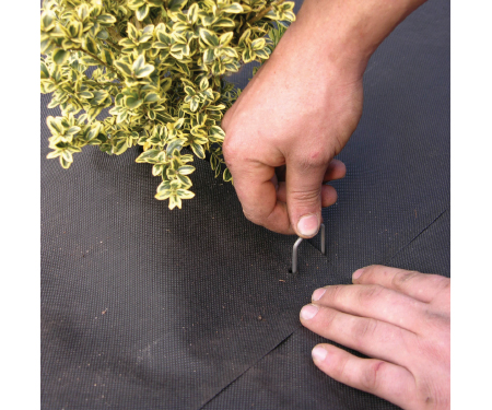 6 Inch U Type of Garden Landscape Staples for Grassland