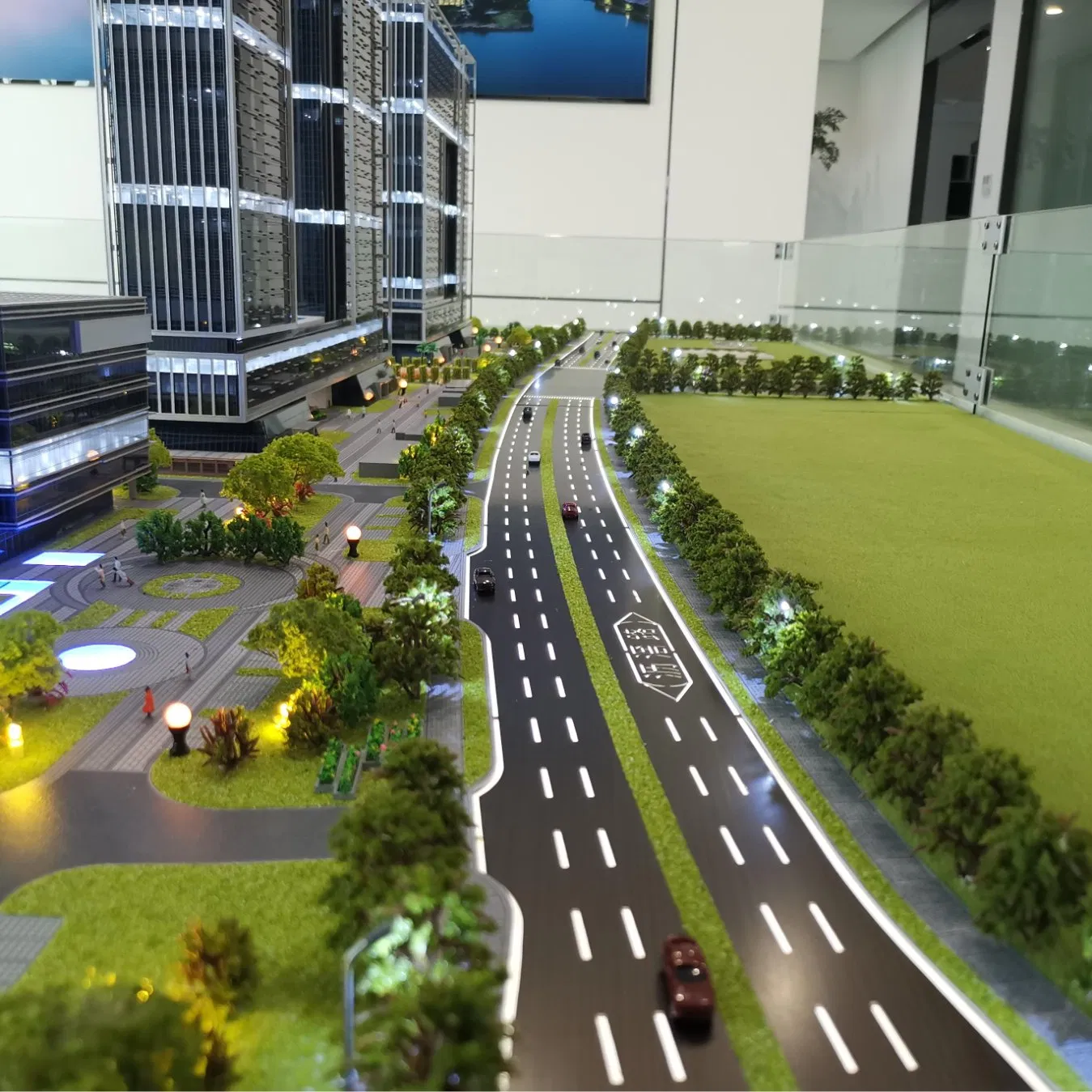 Newly Designed Modern 3D Customized High-Rise Building Model