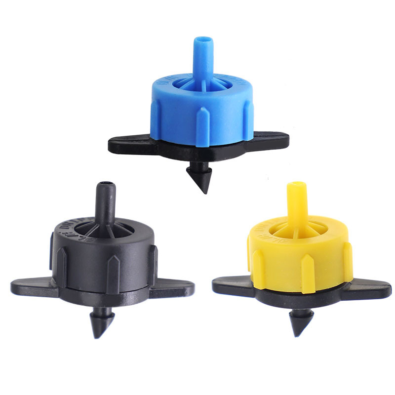 2L4l8l Drip Head Small Tube Flow Stabilizer Can Disassemble and Wash Drip Irrigation Pressure Compensator Agricultural Irrigation Equipment