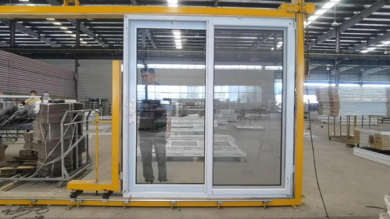 UPVC French Modern Oversized with Triple Glazed Sliding Glass Doors by Reaching Build