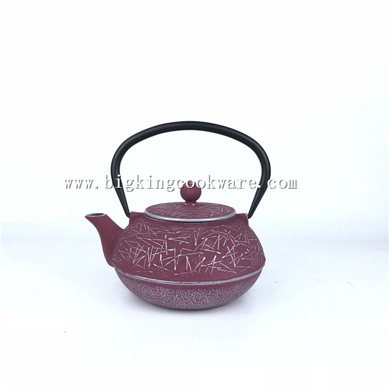 Factory Supply Enamel Kettle Tea Pot Cast Iron Teapot Set