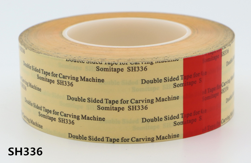 Somitape Sh336 Steady High Tack Pet Double Sided Tape for Machine Carving