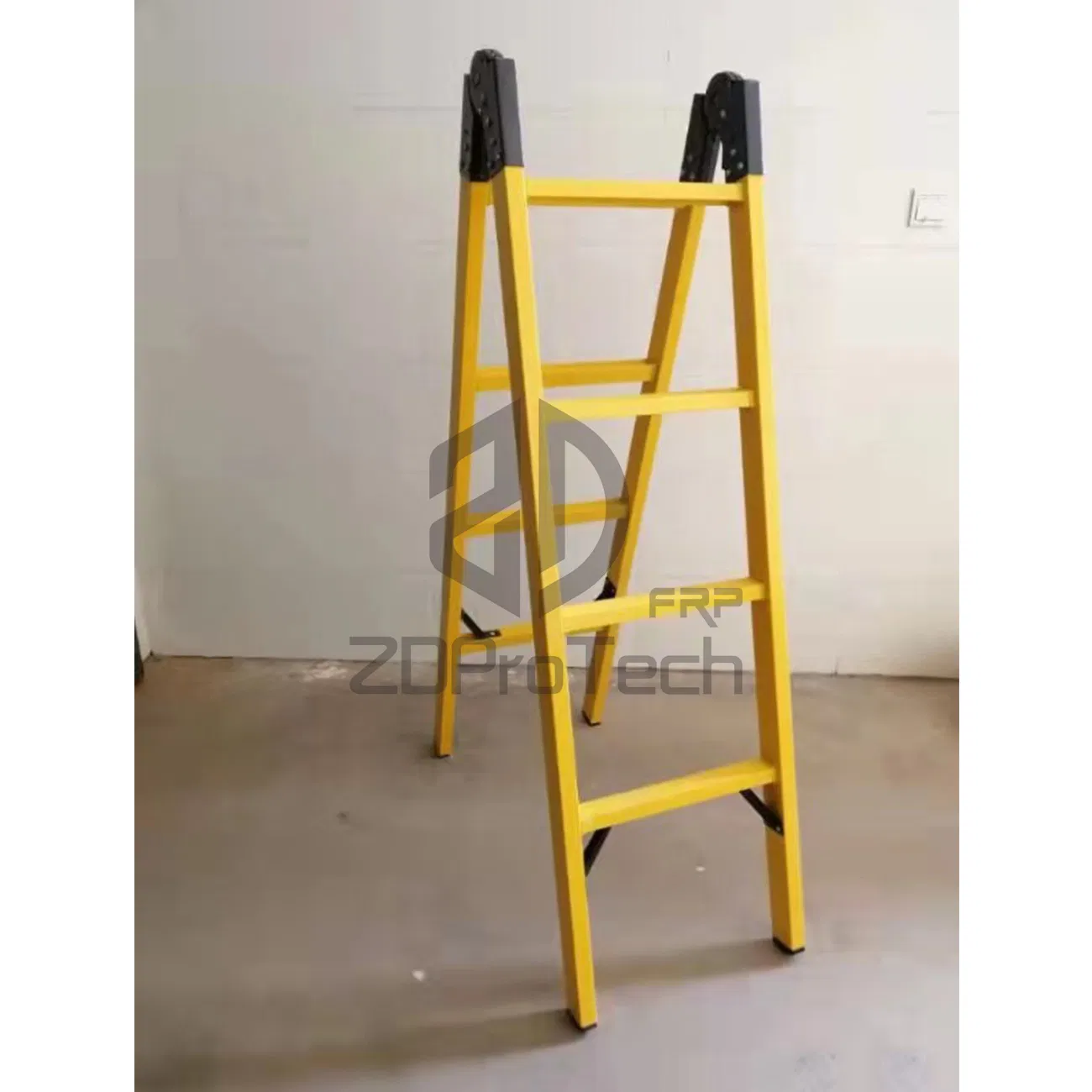 Louisville Ladder, 8 FT, Fiberglass Twin Step Ladder, Type Iaa, 375 Lb Load Capacity.