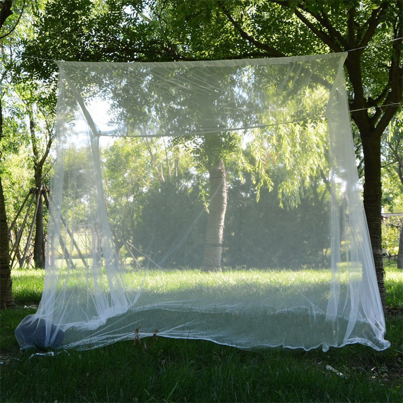 Outdoor Portability Mosquito Prevention Bed Net China Manufacturer Disaster Relief Outdoor Safety Mosquito Net Government Reserve Rectangular Mosquito Net