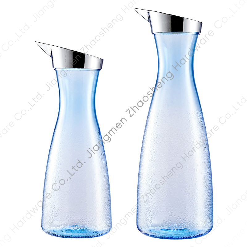 Serving Juice Jug Plastic Beverage Pitcher Polycarbonate Water Carafe with Lids
