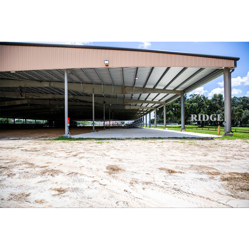 Quanzhou Architecture Design Cheap Prefab Steel Structure H Beam Frame Shed