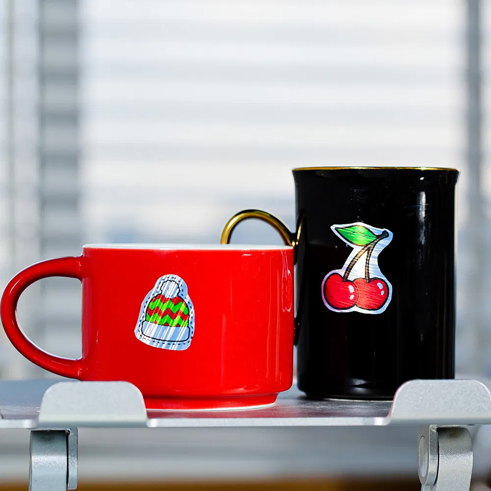 Digital Printing Waterbased Inkjet Brushed Silver Vinyl Label Sheets