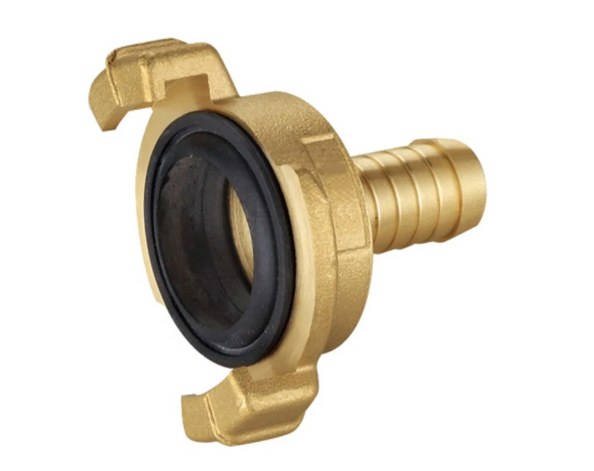 Brass Quick Coupling Clamp Pipe Connect Fittings Male for Hose Connecting Garden Hose Brass Fitting