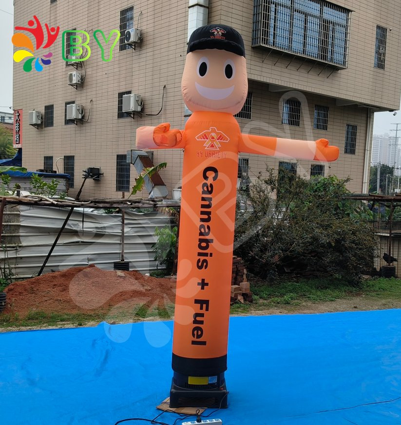 Hot Sale Custom Advertising Tube Man Outdoor Sports Giant Clown Advertising Inflatable Sky Air Dancer