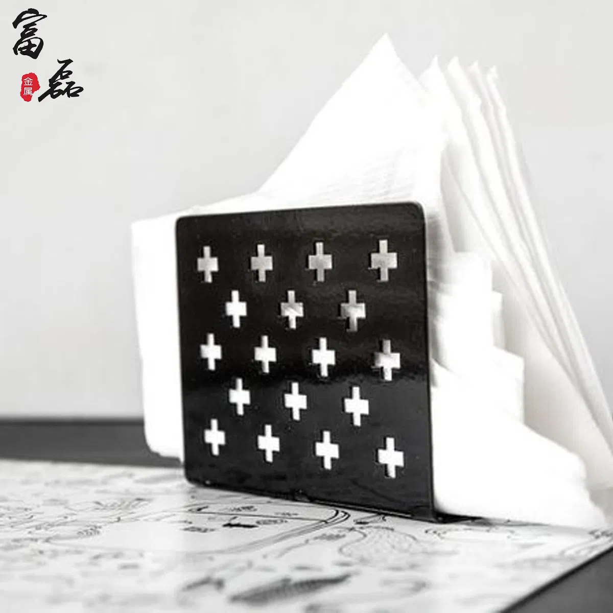 Rustic Tissue Tray Tissue Box Holder for Vintage Inspired Rooms