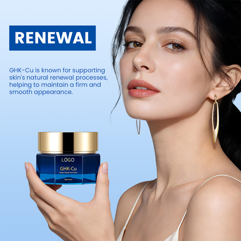 Ditong Blue Copper Peptide Facial Cream Anti Aging Repairing Skincare Face Moisturizer Anti Wrinkle Ghk-Cu Cream