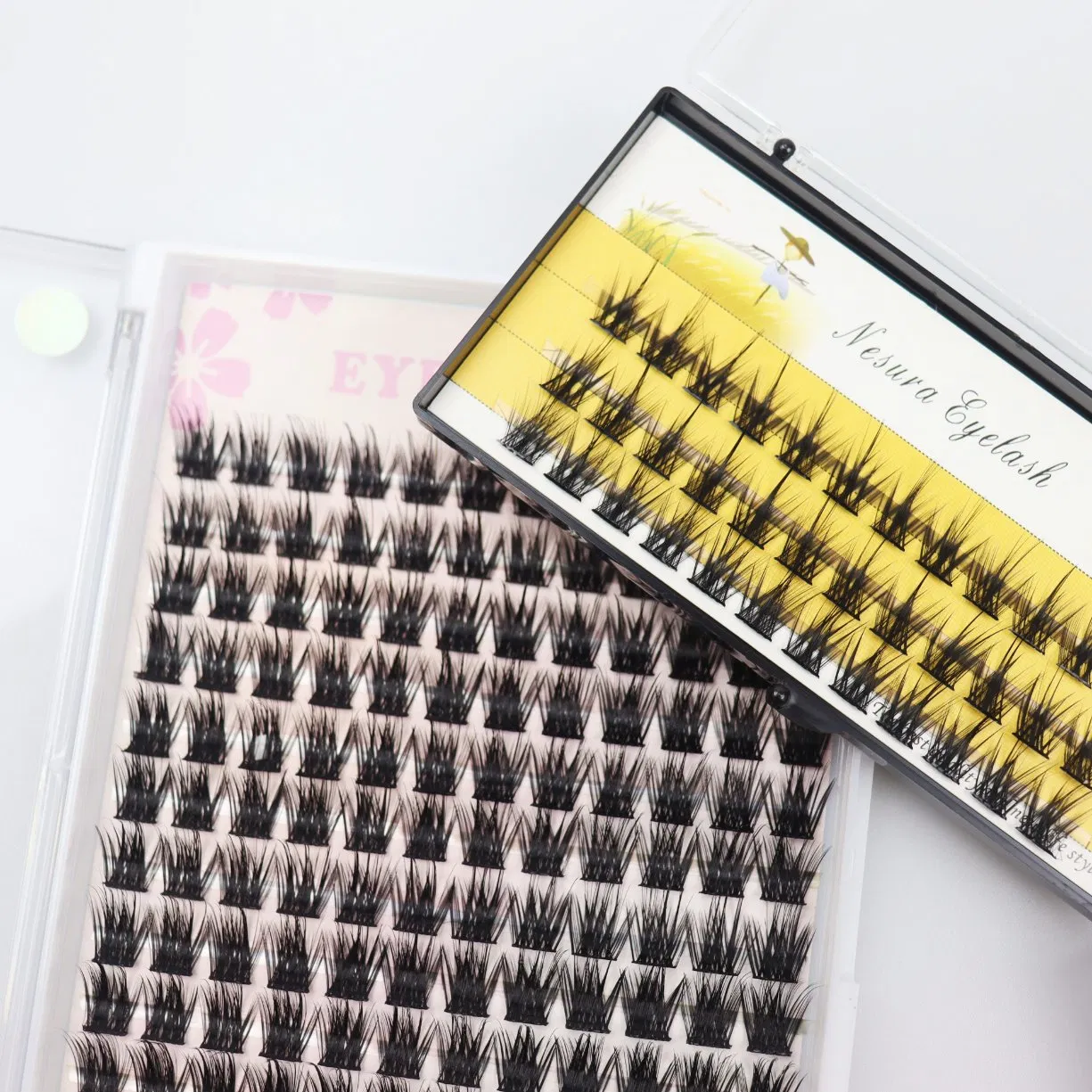 Individual Segmented Eyelashes DIY Lash Glue Mascara at Home Beauty Individual Eyelash