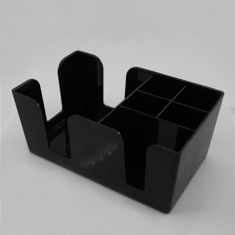 Plastic Acrylic Napkin Straw Holder Bar Caddy for Campo De Encanto Marie Duffau Bas Armagnac Paul Beau Guillon-Painturaud