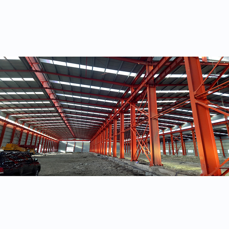 Manufacture Galvanized Light Reasonable Price Fast Installation Steel Structure