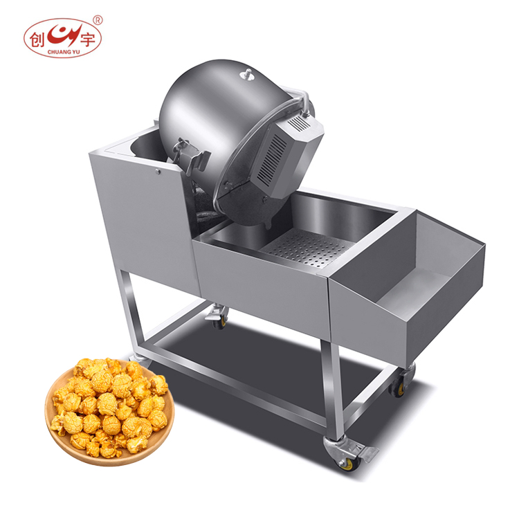 Chuangyu Popcorn Machine Commercial Popcorn Machine Automatic Gas Popcorn Machine