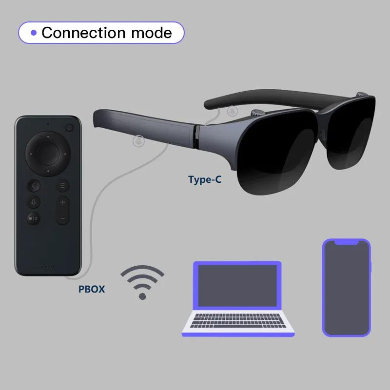 Ultra Clear Smart Portable Home Theater 3D HD Ar Vr Glasses