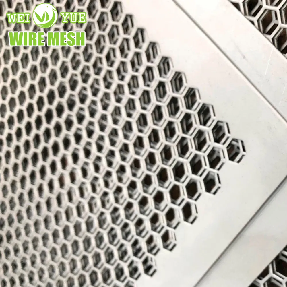 0.5-5mm Hot Rolled Steel Perforated Metal Mesh Screen with Square Hole