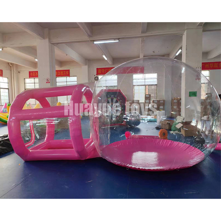 Inflatable PVC Bubble House Balloon with Transparent Dome Tent for Kids