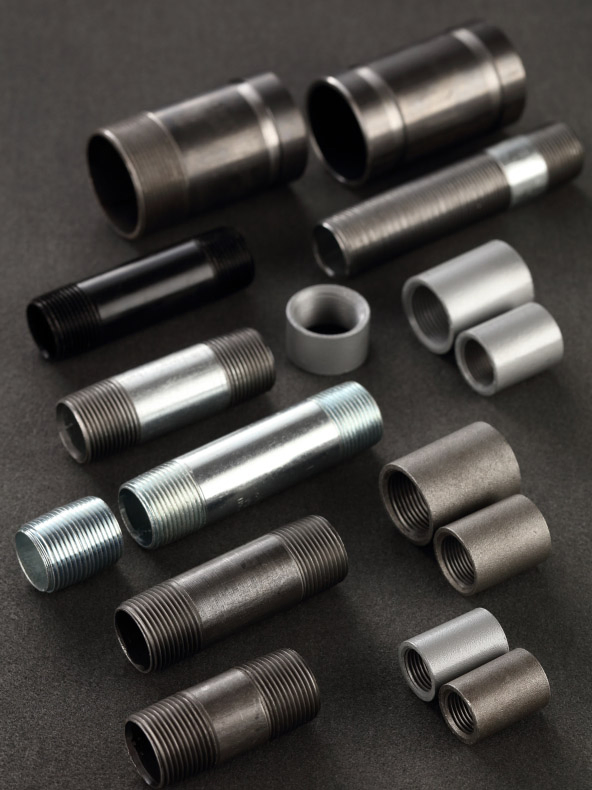 Stainless Steel/Carbon Steel Couplings Steel Pipe Nipples 3/8”