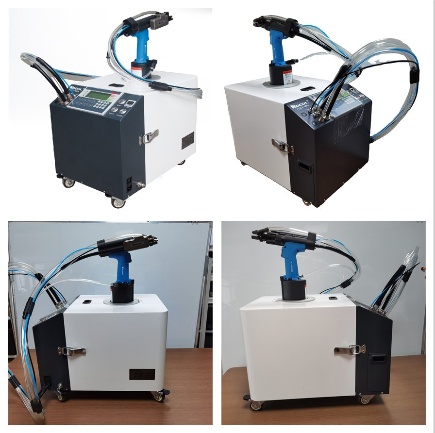 3.2-4.8mm Automatic Feeding No Air Pressure Point Riveting Tool