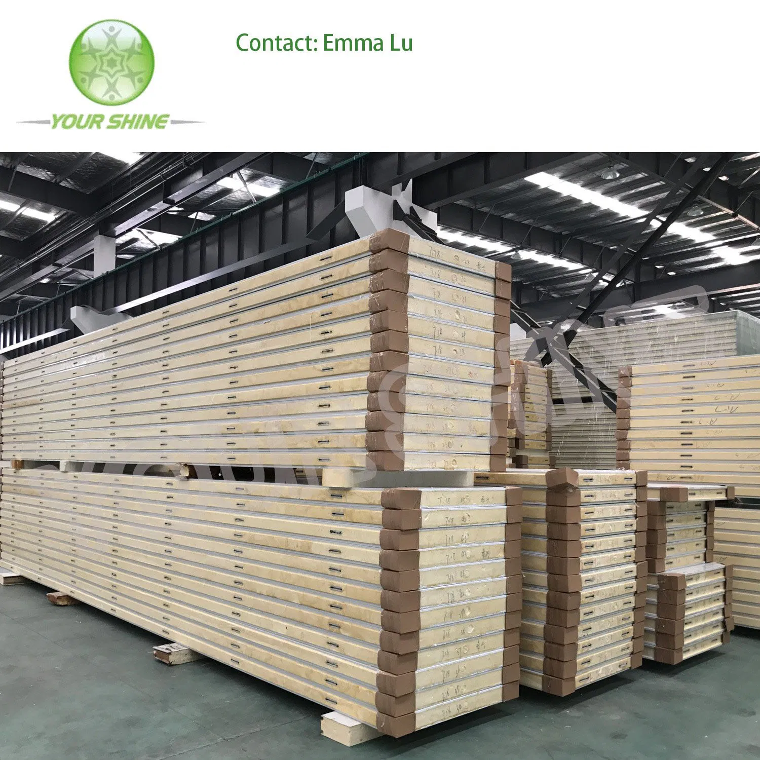 2019 Newest Beauty PIR Sandwich Panel Wall / Roof Sandwich Panel/Polyurethane Cold Storage Board