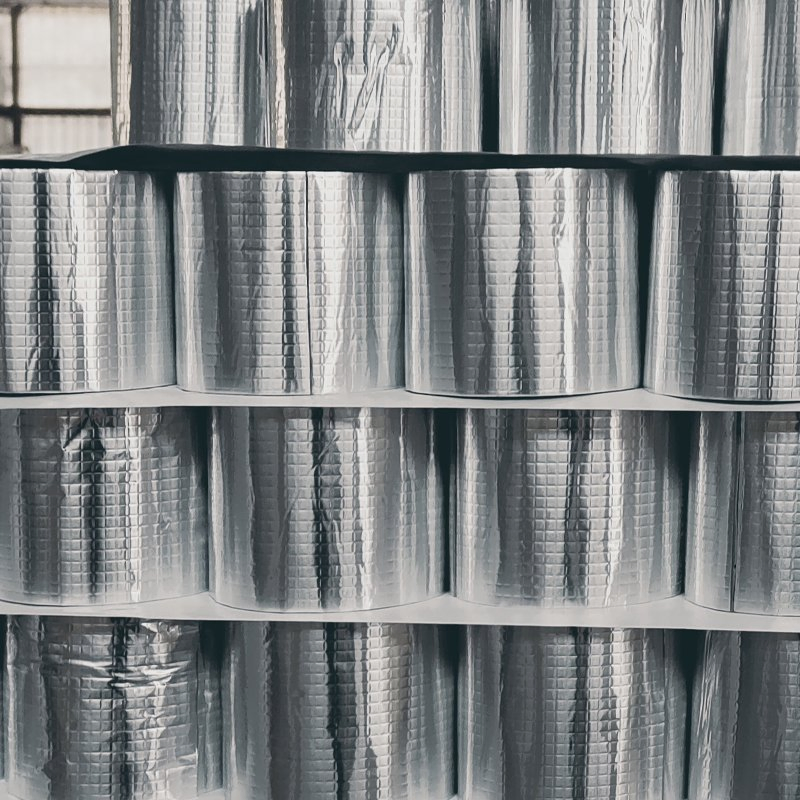 Yourijiu Hot Selling Aluminium Adhesive Butyl Tape Super Strong Butyl Aluminum Foil Waterproof Tape