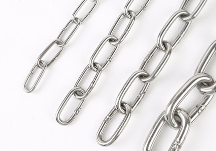 Long Link Chain Stainless Steel with Conveyor Fire Resistant Hardware