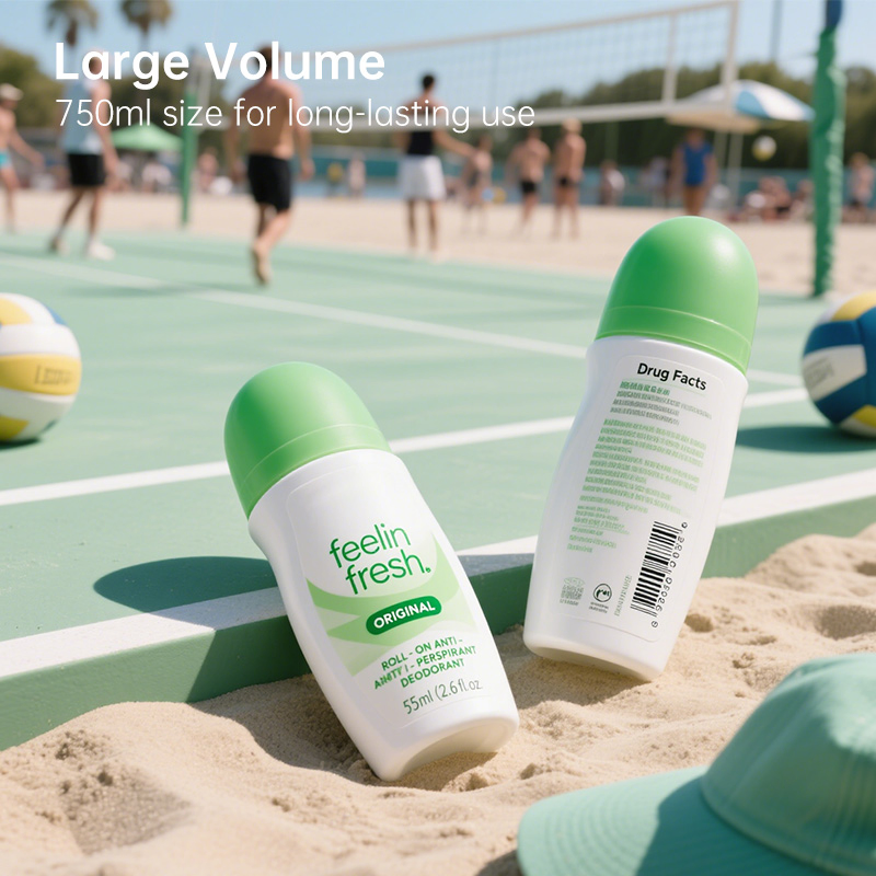 The Factory Produces 24-Hour Deodorant Sticks and Body Antiperspirant Roll-on Packs