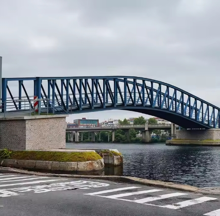 Versatile Steel Structure Bailey Bridge Prefab Bridge with Q355b Grade