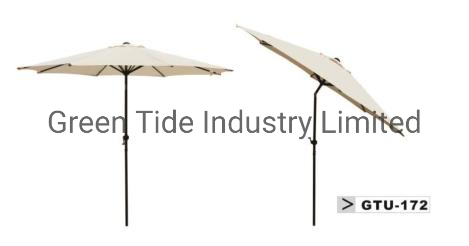 Большой пляжный зонт от солнца с UV-защитой для улицы