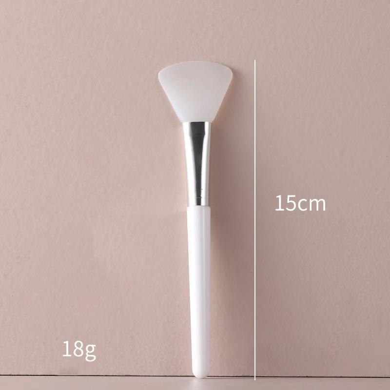 Wholesale Silicone Face Mask Brush Plastic Long Handle Facial Brush