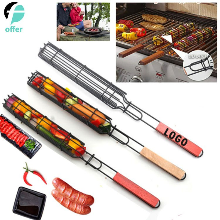 Non-Stick Grilling Basket with Handle