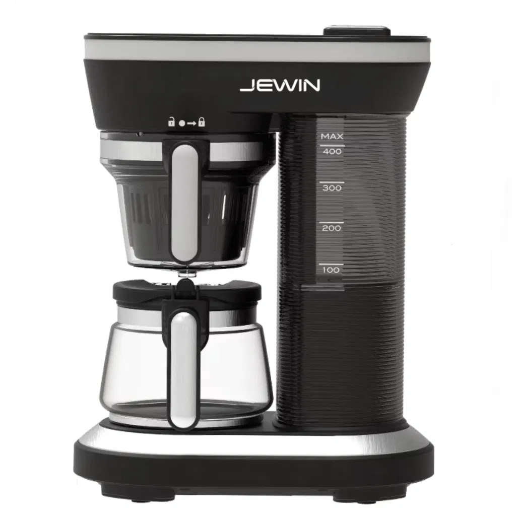 Commercial & Home with Auto Grinding, Strong Brew, Tritan Cup, 80º C Perfect Temp Coffee Maker