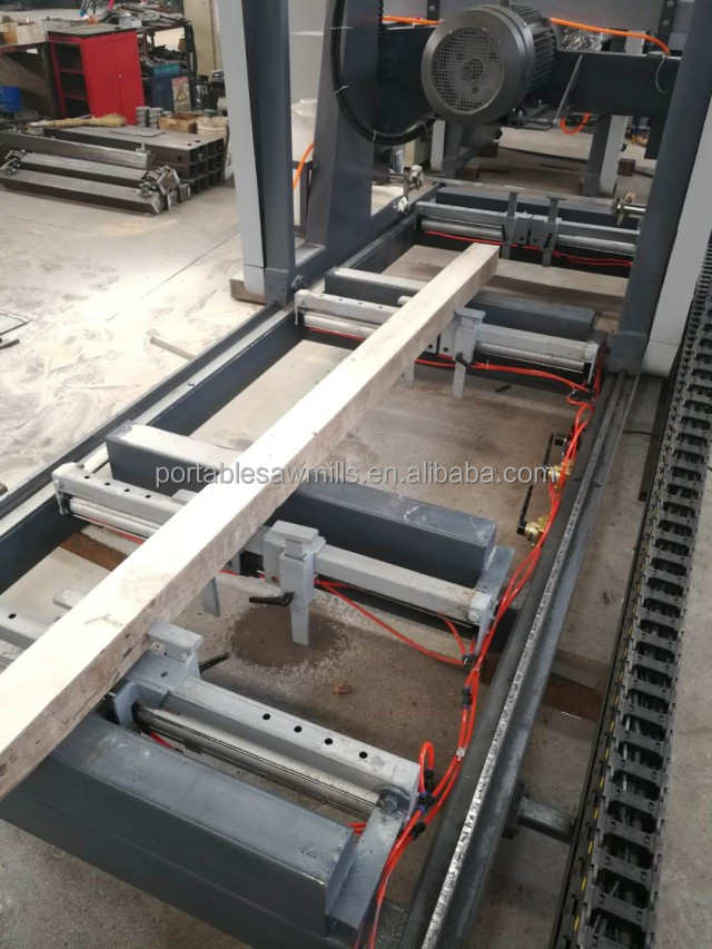 Пилорама ленточная мобильная с гидроприводом