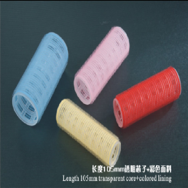 Бигуди прозрачные разноцветные Premium для укладки